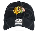 47 Brand  NHL Chicago Blackhawks Black  Baseballsapka