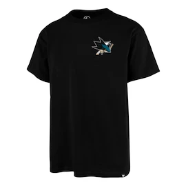 47 Brand NHL San Jose Sharks Backer '47 ECHO Tee Férfipóló