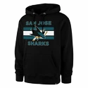 47 Brand  NHL San Jose Sharks BURNSIDE Pullover Hood Férfi-melegítőfelső