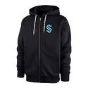 47 Brand  NHL Seattle Kraken Back Check ’47 MORRIS Full Zip Hood SR Férfi-melegítőfelső