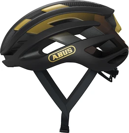 Abus AirBreaker Black/Gold Kerékpáros sisak