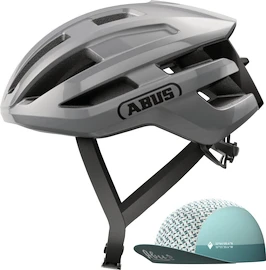 Abus Powerdome Ace Race Grey Kerékpáros sisak