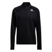 adidas  Adizero Warm 1/2 Zip LS Black Férfipóló