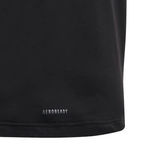 adidas Aeroready Graphic Tee Black Fiúpóló 140 cm