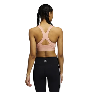 adidas  Believe This Medium Support Workout Logo Ambient Blush Női melltartó