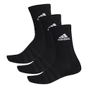 adidas  Cush Crew Black 3 Pack  Zokni S