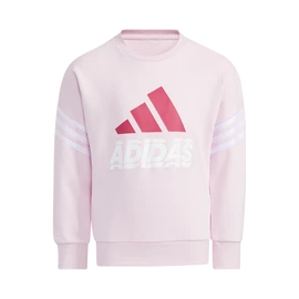 adidas Graphic Crew Neck Clear Pink Gyerek-melegítőfelső