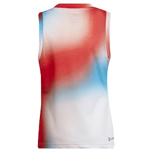 adidas  Match Tank White/Red Ujjatlan lánykapóló