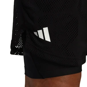 adidas  Melbourne Tennis Two-in-One 7-inch Shorts Black Férfirövidnadrág XXL