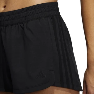 adidas  Pacer 3-Stripes Woven Heather Shorts Black Női rövidnadrág L