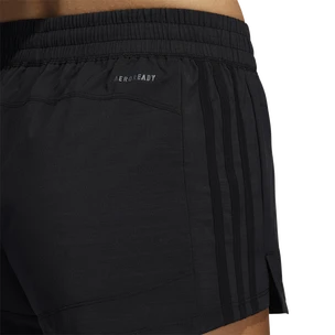 adidas  Pacer 3-Stripes Woven Heather Shorts Black Női rövidnadrág L