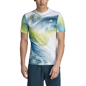 adidas  Printed Tee Pro White Férfipóló M