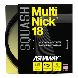 Ashaway Multinick 18 Black Set Squash-háló