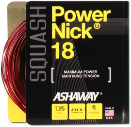 Ashaway PowerNick 18 Zyex Red 1,15 mm Squash-háló
