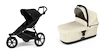 Babakocsi sportive Thule Urban Glide 3 Black + Mózeskosár Soft beige