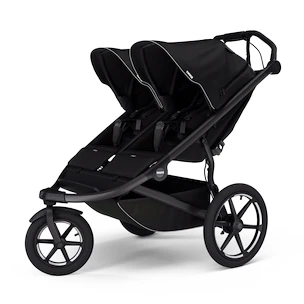 Babakocsi sportive Thule Urban Glide 3 Double Black + 2x Biztonsági rúd + Esővédelem + Szúnyogháló