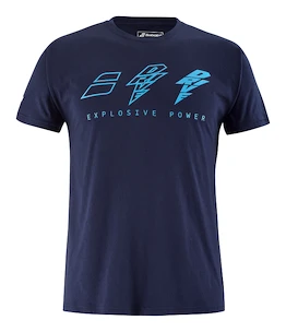 Babolat  Drive Cotton Tee Blue Férfipóló