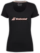 Babolat  Exercise Babolat Tee Women Black Női póló