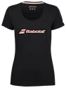 Babolat  Exercise Babolat Tee Women Black Női póló