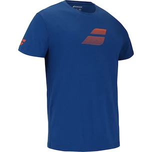 Babolat  Exercise Big Flag Tee Men Dark Blue Férfipóló S