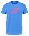 Babolat  Exercise Big Flag Tee Men French Blue Férfipóló