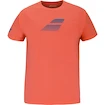 Babolat  Exercise Big Flag Tee Men Hot Coral Férfipóló