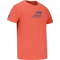 Babolat  Exercise Big Flag Tee Men Hot Coral Férfipóló