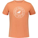 Babolat  Exercise Graphic Tee Men Vibrant Orange Férfipóló