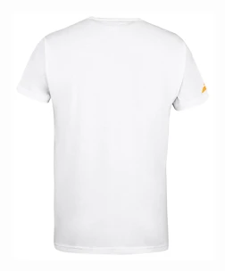 Babolat  Exercise Message Tee Men White/White Férfipóló M