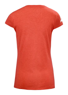 Babolat  Exercise Stripes Tee Poppy Red Női póló S