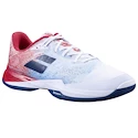 Babolat Jet Mach 3 AC Men Wide White/Estate Blue  Férfiteniszcipő