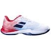 Babolat Jet Mach 3 AC Men Wide White/Estate Blue  Férfiteniszcipő EUR 42,5