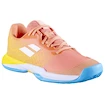 Babolat Jet Mach 3 All Court Girl Coral/Gold Fusion  Gyerekteniszcipő