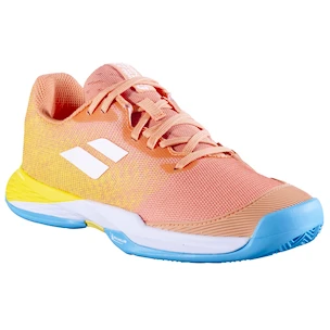 Babolat Jet Mach 3 All Court Girl Coral/Gold Fusion  Gyerekteniszcipő