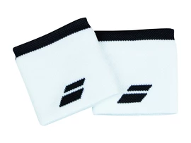 Babolat Logo Wristband White/Rabbit (2 ks) Csuklópántok