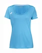 Babolat  Play Cap Sleeve Top Girl Cyan Blue Lánykapóló 8 - 10 év