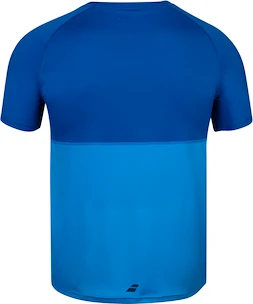 Babolat  Play Club Crew Neck Tee Blue Gyerekpóló 8 - 10 év