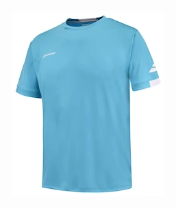 Babolat  Play Crew Neck Tee Boy Cyan Blue Gyerekpóló