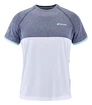 Babolat  Play Crew Neck Tee Men White/Blue Heather Férfipóló XXL