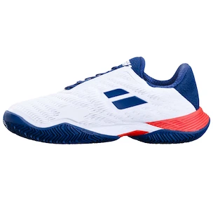 Babolat Propulse Fury 3 Clay Men White/Estate Blue  Férfiteniszcipő