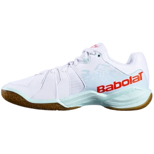 Babolat  Shadow Spirit White/Light Blue  Női teremcipő EUR 40,5