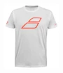 Babolat  Strike Cotton Tee Jr White/Strike Red Gyerekpóló 8 - 10 év