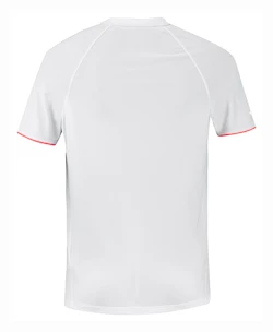 Babolat  Strike Crew Neck Tee Men White/Strike Red Férfipóló M