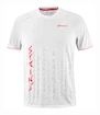 Babolat  Strike Crew Neck Tee Men White/Strike Red Férfipóló M