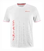 Babolat  Strike Crew Neck Tee Men White/Strike Red Férfipóló XL