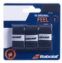 Babolat  VS Grip Original X3 (3 Pack) Black  Felső nyélvédő overgrip