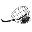 Bauer  III-Facemask Black/White Senior Hoki sisakrács