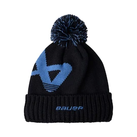 Bauer Intarsia Knit Pom Navy/Blue Kötött sapka