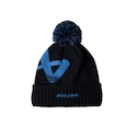 Bauer  Intarsia Knit Pom Navy/Blue Youth Kötött sapka