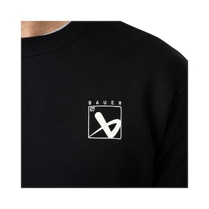 Bauer  Quilted Crew Black Férfi-melegítőfelső